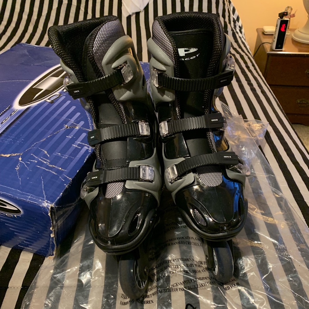 Pacer Voyager 6000 Adult Black In-line Skates